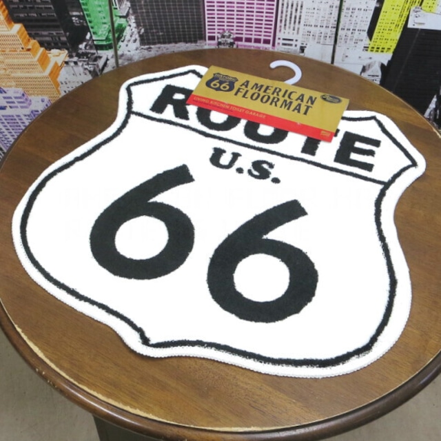 アメリカン フロアーマット【ROUTE 66 】 ¥2,500 税込 | Route701