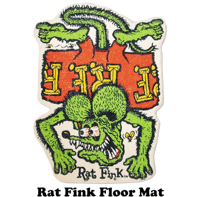 ラットフィンク フロア マット 【RAT FINK】 ¥4,400 税込 | Route701